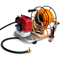 Garden weed sprayer Pump with motor & Hose Reel kit Pest Control - Ranch Pro