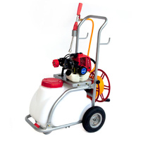 Garden weed sprayer Pump with motor & Hose Reel kit Pest Control